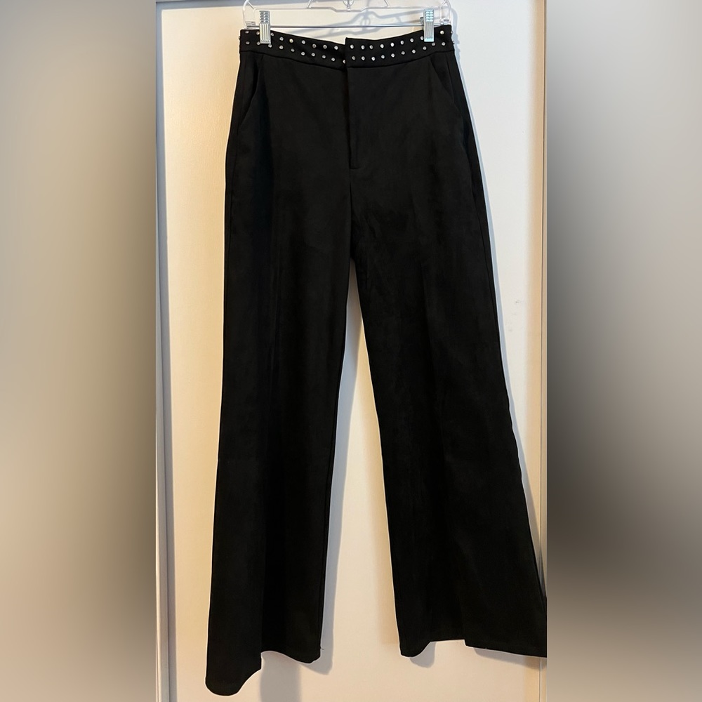 Dear John Studded Faux Suede Pants